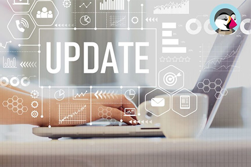 mise à jour réussie de version PrestaShop