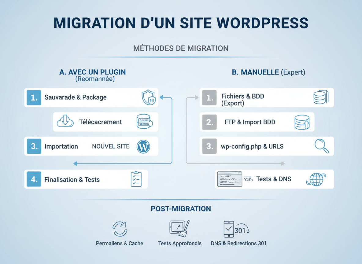 Migration d’un Site WordPress : Guide Complet et Bonnes Pratiques 🚀